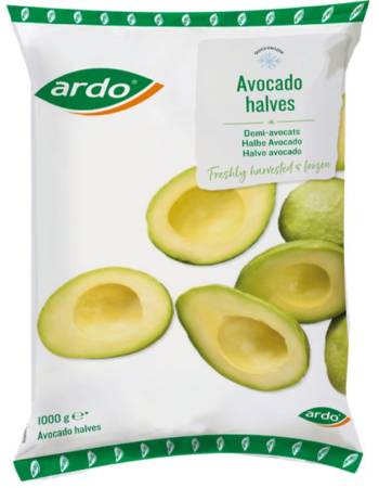 ARDO AVOCADO HALVES 1KG | FROZEN