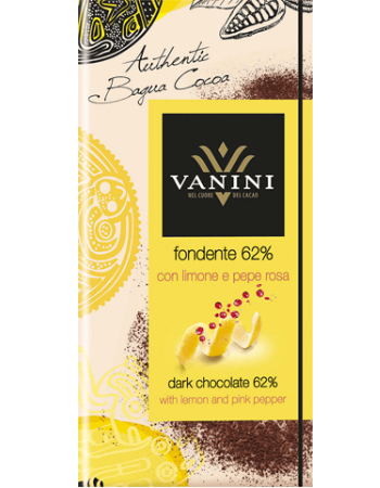 VANINI DARK 62% LEMON PEPPER