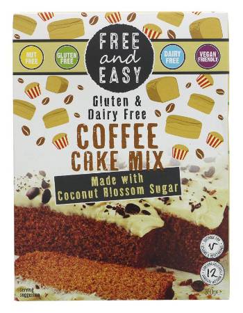 FREE & EASY COFFE CAKE MIX 350G