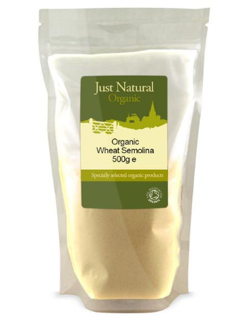 JUST NATURAL WHEAT SEMOLINA 350G