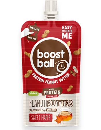 BOOST BALL SWEET MAPLE PEANUT BUTTER 45G