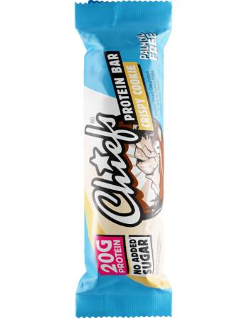 CHIEFS CRISPY COOKIE PROTEIN BAR 55G