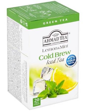 AHMED TEA LEMON MINT ICE TEA (20 TEABAGS)