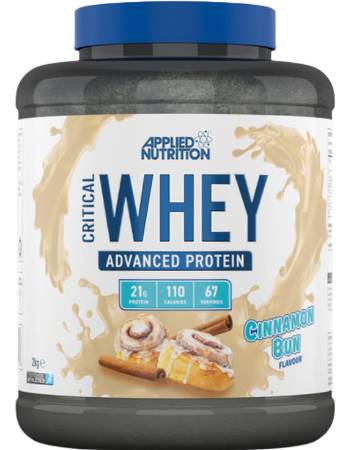 APPLIED NUTRITION CRITICAL WHEY CINNAMON BUN 2KG