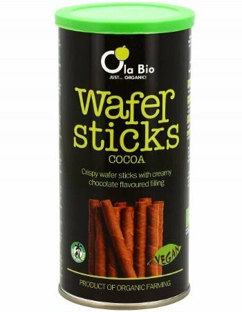 PROBIOS WAFER STICKS FILLED WITH CACAO 140G