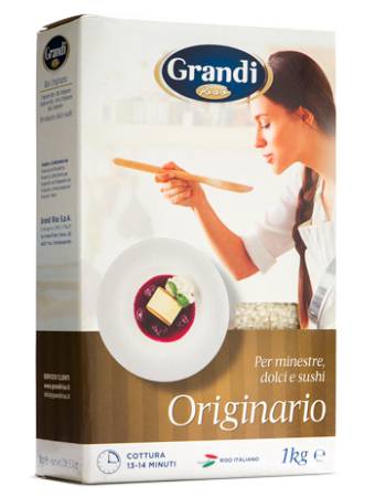 GRANDI RISO ORIGINARIO SUSHI RICE 1KG