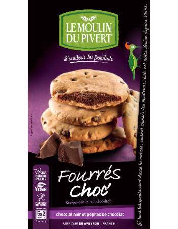 LE MOULIN DU PIVERT CHOCOLATE FILLED COOKIES