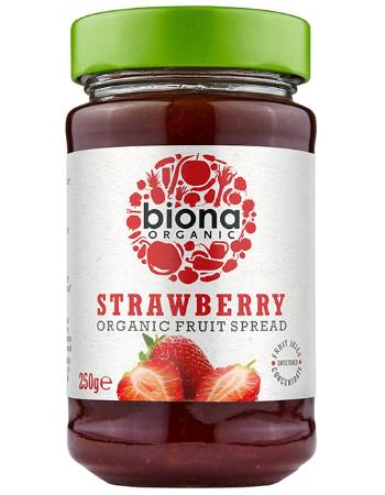 BIONA STRAWBERRY FRUIT SPREAD 250G