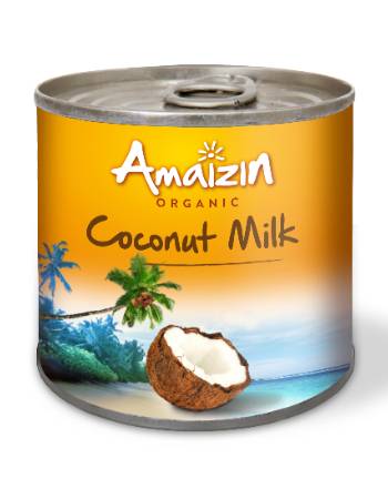 AMAIZIN ORGANIC COCONUT MILK 200ML