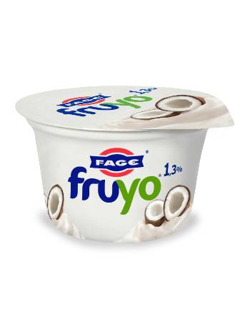 FAGE FRUYO CLASSIC COCONUT  YOGURT 1.3% 170G