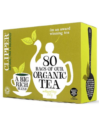 CLIPPER ORGANIC TEA 80 BAGS