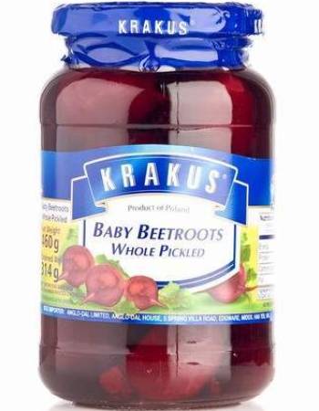 KRAKUS BABY BEETROOTS WHOLE 460G