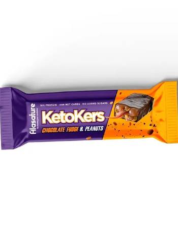 ALASATURE KETOKERS CHOCOLATE FUDGE & PEANUTS 45G