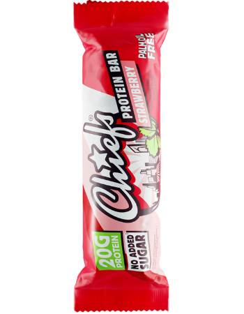 CHIEFS STRAWBERRY PROTEIN BAR 55G