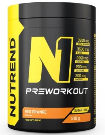 NUTREND N1 PRE WORKOUT RED ORANGE 510G