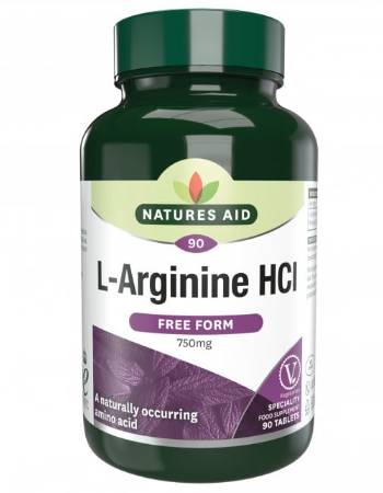 NATURES AID L-ARGININE (90 TABLETS)