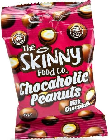 SKINNY CHOCAHOLIC PEANUTS 40G