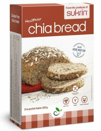 SUKRIN CHIA BREAD MIX 250G (LOW CARBS)