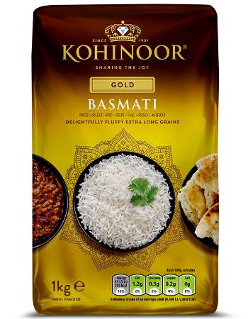 KOHINOOR BASMATI RICE 1KG