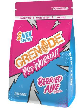 GRENADE PRE WORKOUT 330G BERRIED ALIVE