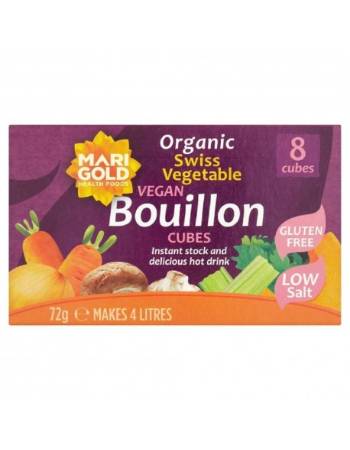 MARIGOLD BOUILLON CUBES REDUCED SALT 72G