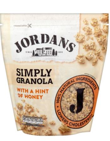 JORDANS SIMPLY GRANOLA HONEY 750G