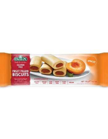 ORGRAN APRICOT BISCUITS 175G