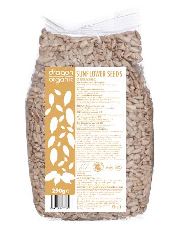 DRAGON SUPERFOODS SUNFLOWER SEEDS 250G