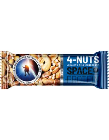 SPACE PROTEIN 4-NUT CEREAL BAR 40G