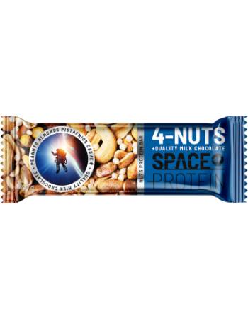SPACE PROTEIN 4-NUT CEREAL BAR 40G
