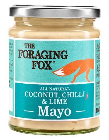 THE FORAGING FOX COCONUT CHILLI & LIME MAYO 240G