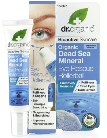 DR ORGANIC MINERAL EYE RESCUE ROLLERBALL 15ML