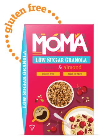 MOMA CHERRY & ALMOND GRANOLA 425G