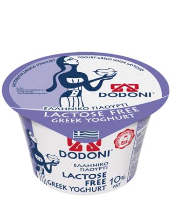 DODONI LACTO FREE GREEK YOGHURT (10% FAT) 170G