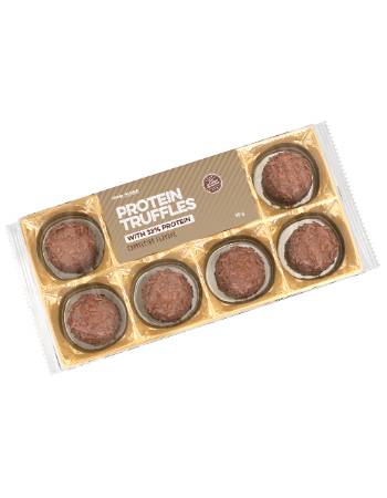 BODY ATTACK PROTEIN TRUFFLES CAPPUCCINO 80G