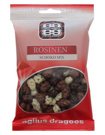 AGLIUS NO ADDED SUGAR CHOCOLATE RAISINS 100G