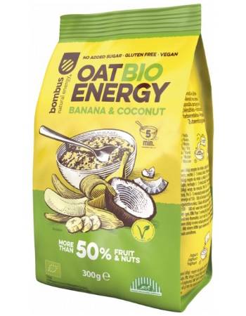 BOMBUS CEREALE BANANA & COCONUT 300G