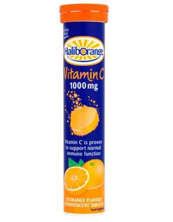 SEVEN SEAS HALIBORAGE VITAMIN C EFFERVESCENT 20 TABLETS