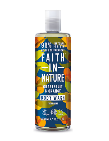 FAITH IN NATURE GRAPEF/ORNG SHOWER GEL