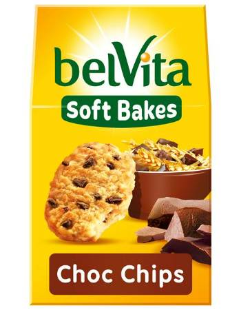 BELVITA SOFT BAKE CHOCOLATE CHIP 250G