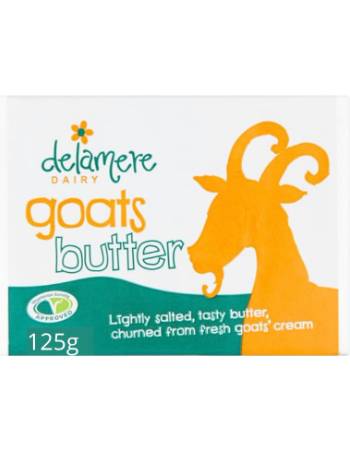 DELAMERE GOATS BUTTER 125G