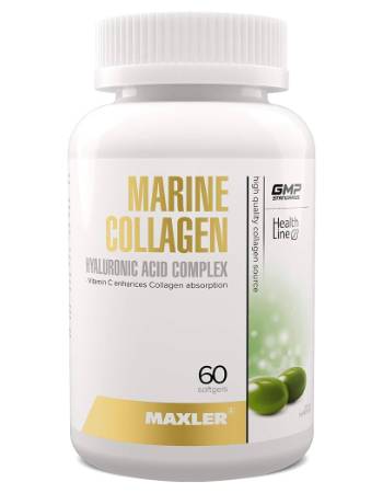 MAXLER MARINE COLLAGEN WITH HYALURONIC ACID | 60 SOFT GELS