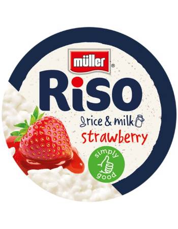 MULLER RICE & MILK STRAWBERRY DESSERT 200G