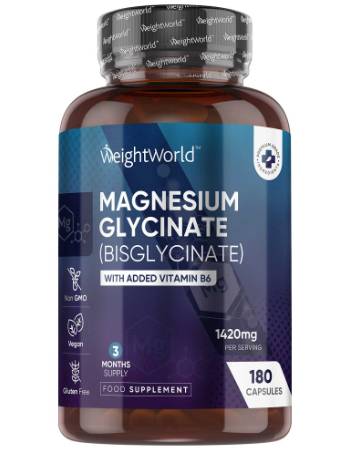 WEIGHTWORLD MAGNESIUM GLYCINATE 180 CAPSULES