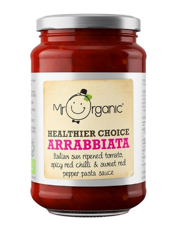 MR ORGANIC ARRABIATA PASTA SAUCE 350G