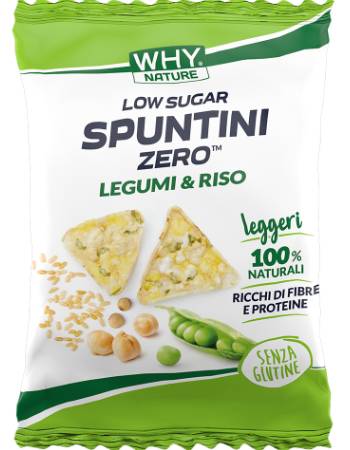 WHY NATURE LEGUMES & RICE CAKES 20G