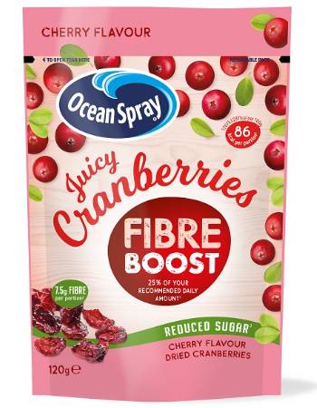 OCEAN SPRAY CRAISINS FIBRE BOOST CHERRY 120G