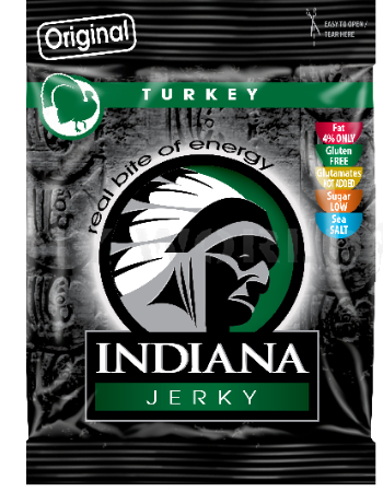 INDIANA JERKY TURKEY 25G