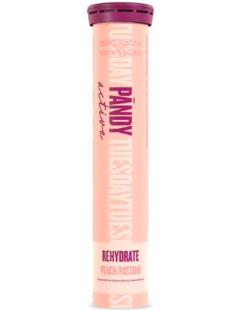 PANDY REHYDRATE PEACH & PASSION 20 EFFERVESCENT TABLETS