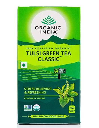 ORGANIC INDIA TULSI GREEN (25 BAGS)